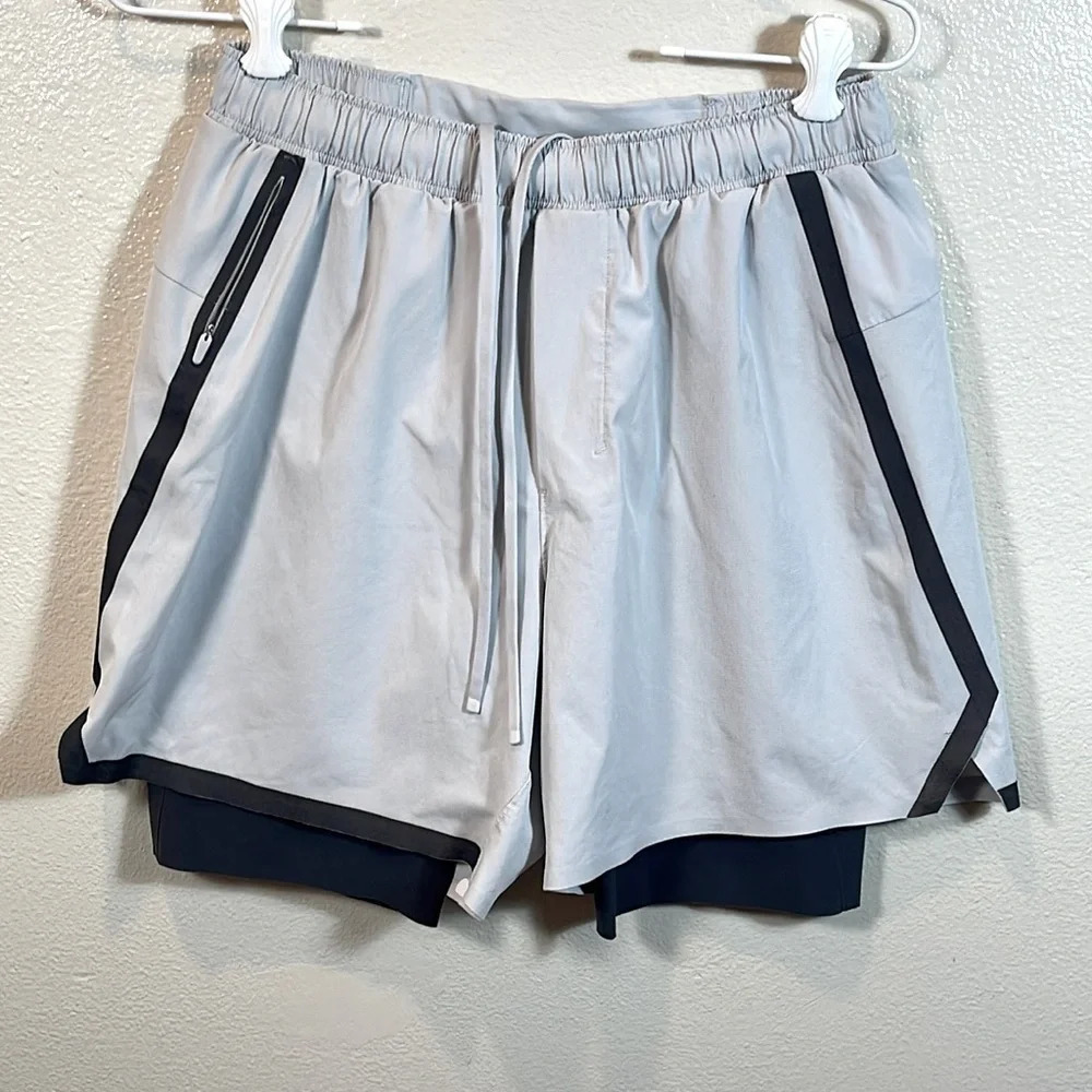 Lululemon Surge Short 6" Liner Lunar Rock size Medium